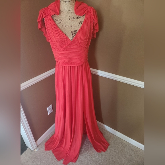 ASOS Formal Occasion Dress Sleeveless Sz 14 - Picture 2 of 6